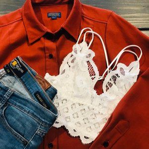 🍁 Pendleton Rust Button Down Shirt